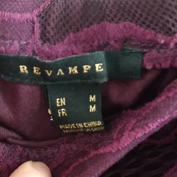 Off the shoulder,Lace ,Purple color dress , Medium size (arm holes fit small). - Picture 2 of 5